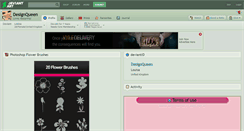Desktop Screenshot of designqueen.deviantart.com