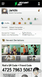 Mobile Screenshot of jark86.deviantart.com