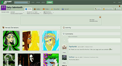 Desktop Screenshot of daisy-sabretooth.deviantart.com
