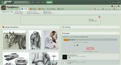 Desktop Screenshot of flyingfancy1.deviantart.com