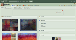 Desktop Screenshot of nylatiarra.deviantart.com
