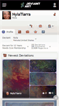 Mobile Screenshot of nylatiarra.deviantart.com