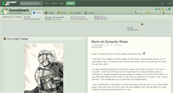 Desktop Screenshot of emeraldhearts.deviantart.com