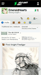 Mobile Screenshot of emeraldhearts.deviantart.com