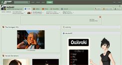 Desktop Screenshot of oujiyuki.deviantart.com