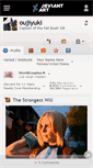 Mobile Screenshot of oujiyuki.deviantart.com