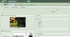 Desktop Screenshot of demynix.deviantart.com