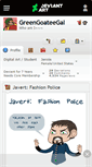 Mobile Screenshot of greengoateegal.deviantart.com