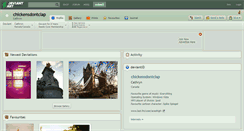 Desktop Screenshot of chickensdontclap.deviantart.com