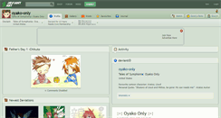 Desktop Screenshot of oyako-only.deviantart.com