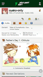 Mobile Screenshot of oyako-only.deviantart.com