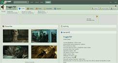 Desktop Screenshot of froggie789.deviantart.com