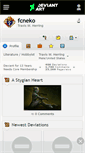 Mobile Screenshot of fcneko.deviantart.com