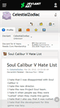 Mobile Screenshot of celestialzodiac.deviantart.com