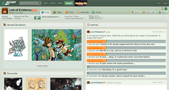 Desktop Screenshot of lost-of-existence.deviantart.com
