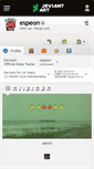 Mobile Screenshot of espeon.deviantart.com