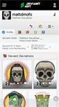 Mobile Screenshot of mattdmofo.deviantart.com