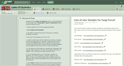 Desktop Screenshot of ladies-of-skylands.deviantart.com