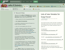 Tablet Screenshot of ladies-of-skylands.deviantart.com