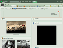 Tablet Screenshot of ekmeki.deviantart.com