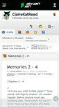 Mobile Screenshot of clairekatreed.deviantart.com