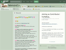 Tablet Screenshot of digitalanimefc.deviantart.com