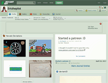Tablet Screenshot of ericthepilot.deviantart.com
