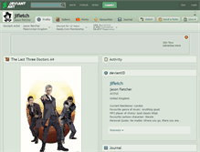 Tablet Screenshot of jlfletch.deviantart.com