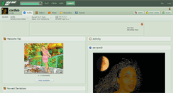 Desktop Screenshot of cordieb.deviantart.com