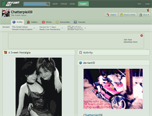 Tablet Screenshot of chatterpiexiii.deviantart.com
