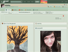 Tablet Screenshot of hgkitty.deviantart.com