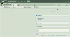 Desktop Screenshot of mandlforever.deviantart.com