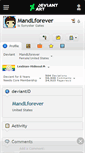 Mobile Screenshot of mandlforever.deviantart.com