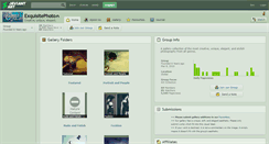 Desktop Screenshot of exquisitephoto.deviantart.com