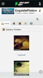 Mobile Screenshot of exquisitephoto.deviantart.com