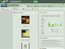 Tablet Screenshot of exquisitephoto.deviantart.com