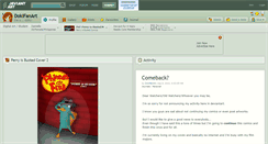 Desktop Screenshot of dokifanart.deviantart.com
