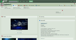 Desktop Screenshot of madhatterl7.deviantart.com