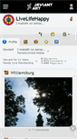 Mobile Screenshot of livelifehappy.deviantart.com