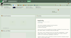 Desktop Screenshot of devampness.deviantart.com
