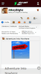 Mobile Screenshot of mikeyblighe.deviantart.com