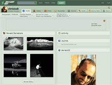 Tablet Screenshot of christosr.deviantart.com
