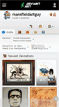 Mobile Screenshot of mansfieldartguy.deviantart.com