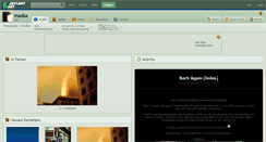 Desktop Screenshot of madka.deviantart.com
