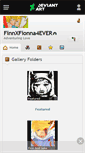 Mobile Screenshot of finnxfionna4ever.deviantart.com
