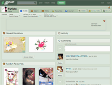 Tablet Screenshot of furistic.deviantart.com