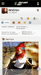 Mobile Screenshot of mrscrow.deviantart.com