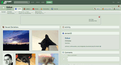 Desktop Screenshot of kokuo.deviantart.com