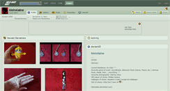 Desktop Screenshot of kleinalaine.deviantart.com