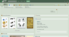 Desktop Screenshot of blink-c.deviantart.com